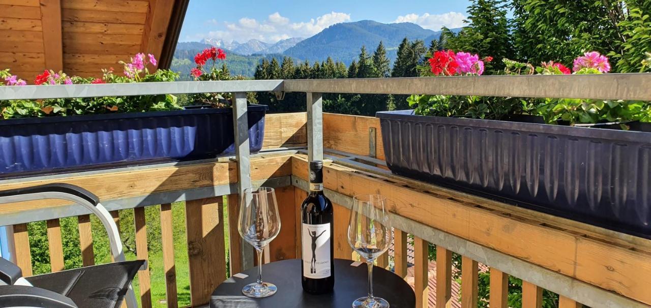 Alpine Lodge Wertach Bagian luar foto