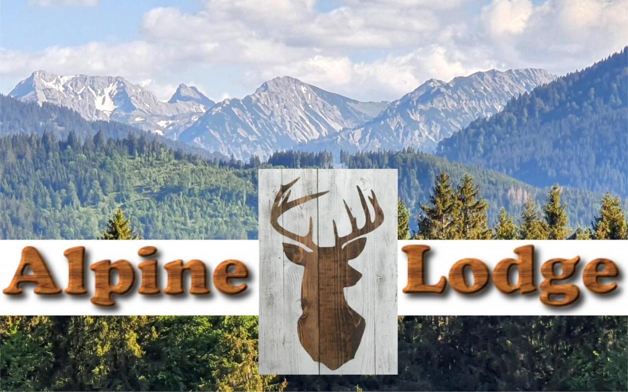 Alpine Lodge Wertach Bagian luar foto